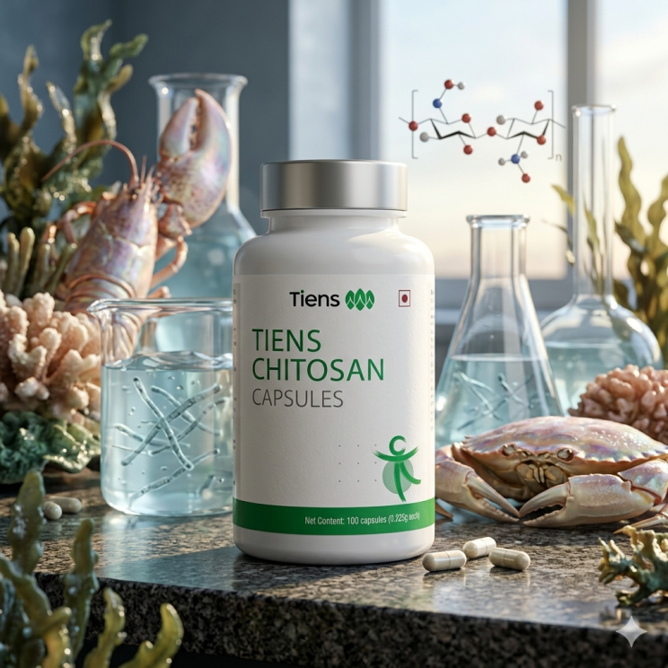 chitosan supplement bottle